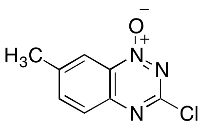 3-Chloro-7-methyl-1,2,4-benzotriazine 1-Oxide - Chemical structure and product image