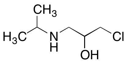 1-Chloro-3-[(1-methylethyl)amino]-2-propanol - Chemical structure and product image