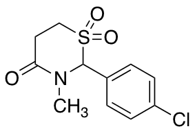 Chlormezanone - Chemical structure and product image