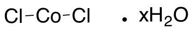 Cobalt(II) Chloride Hydrate - Chemical structure and product image