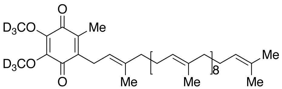 Coenzyme Q10-d6 - Chemical structure and product image