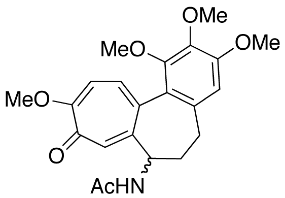 (R/S)-Colchicine - Chemical structure and product image