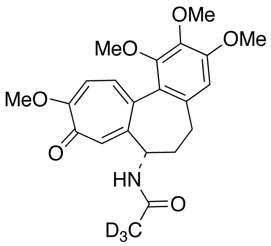Colchicine-d3 - Chemical structure and product image
