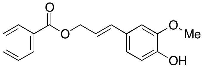 Coniferyl Benzoate - Chemical structure and product image