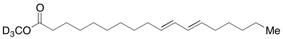 Conjugated Linoleic Acid Methyl Ester-d3, 90% (Mixture of Isomers) - Chemical structure and product image