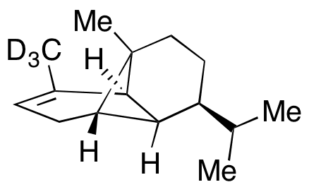 alpha-Copaene-d3 - Chemical structure and product image