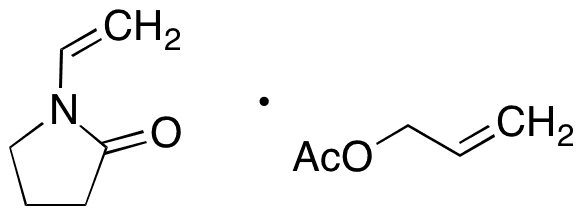 Copovidone (Technical Grade) - Chemical structure and product image