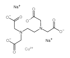 Copper Disodium EDTA - Chemical structure and product image