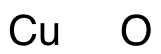 Copper(II) Oxide - Chemical structure and product image