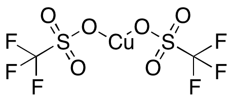 Copper(II) Trifluoromethanesulfonate - Chemical structure and product image