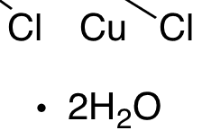 Copper(II) Chloride Dihydrate - Chemical structure and product image