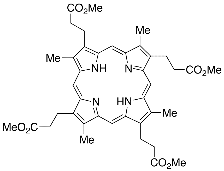 Coproporphyrin I Tetramethyl Ester - Chemical structure and product image