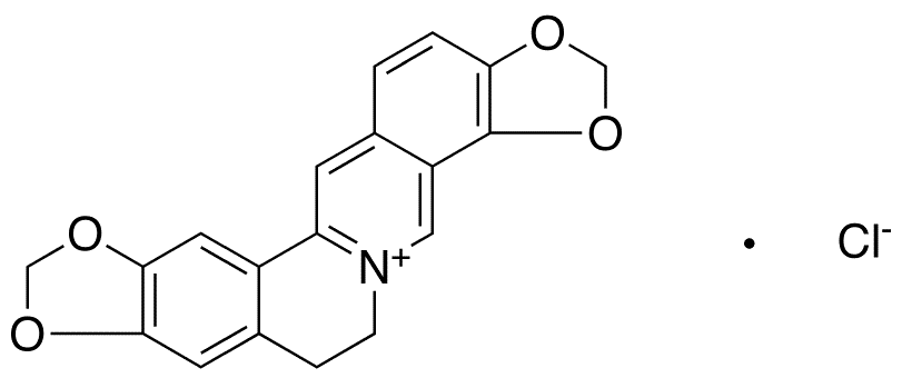 Coptisine Chloride - Chemical structure and product image