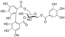 Corilagin - Chemical structure and product image