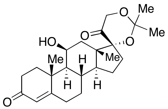 Cortisol Acetonide - Chemical structure and product image