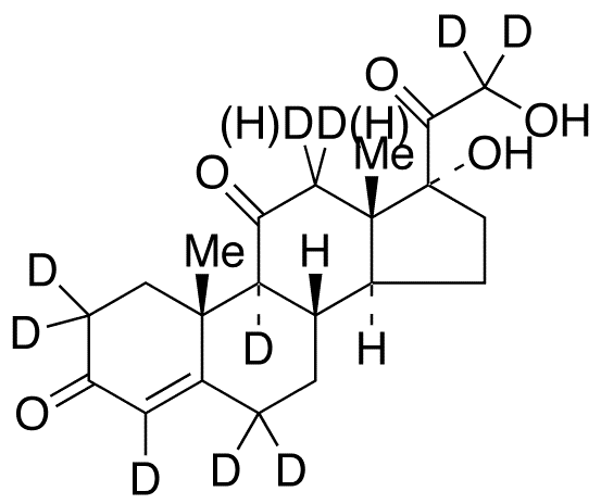 Cortisone-d8 (Major) - Chemical structure and product image