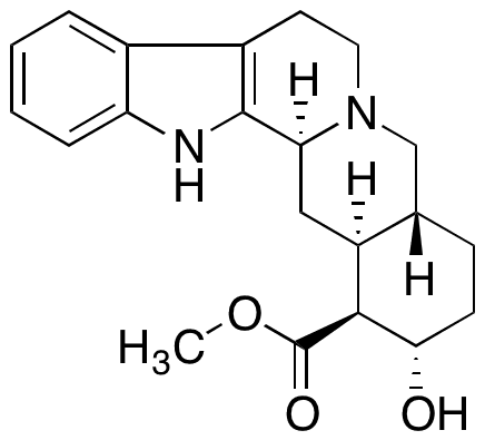Corynanthine - Chemical structure and product image