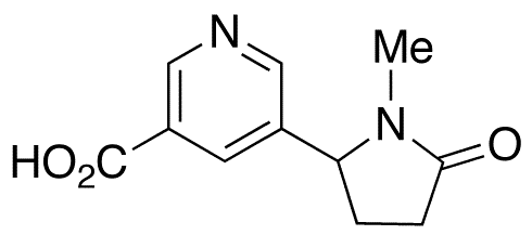 rac-Cotinine 3-Carboxylic Acid - Chemical structure and product image