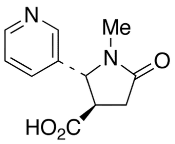 rac trans-4-Cotinine Carboxylic Acid - Chemical structure and product image