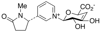 Cotinine N-(4-Deoxy-4,5-didehydro)-beta-D-glucuronide - Chemical structure and product image
