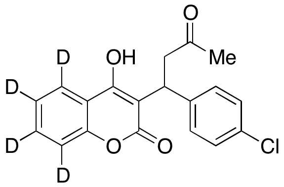 Coumachlor-d4 - Chemical structure and product image