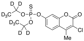 Coumaphos-d10 - Chemical structure and product image