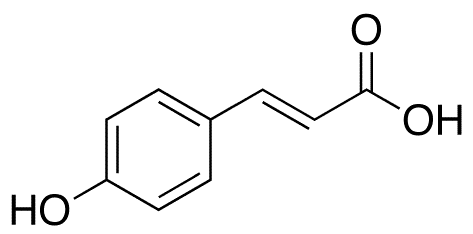 trans-p-Coumaric Acid - Chemical structure and product image