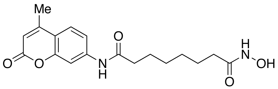 Coumarin Suberoylanilide Hydroxamic Acid - Chemical structure and product image