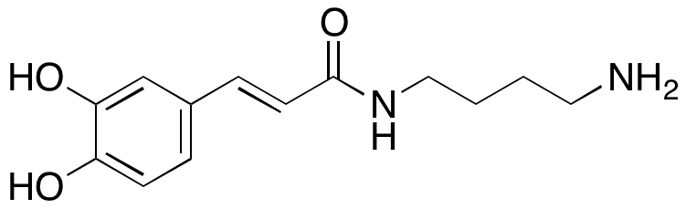 Caffeoylputrescine - Chemical structure and product image