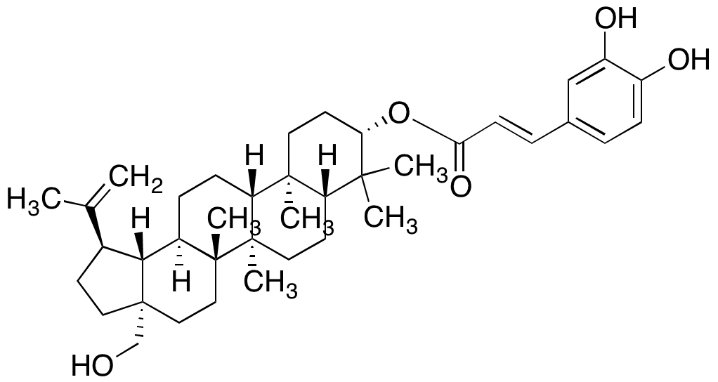 3-O-Caffeoyl-betulin - Chemical structure and product image