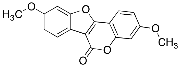 Coumestrol dimethyl ether - Chemical structure and product image