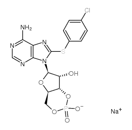 8-CPT-cAMP sodium salt - Chemical structure and product image