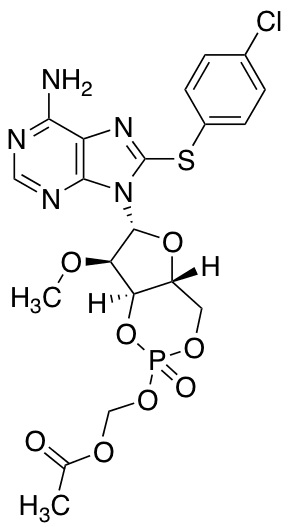 8-pCPT-2-O-Me-cAMP-AM - Chemical structure and product image