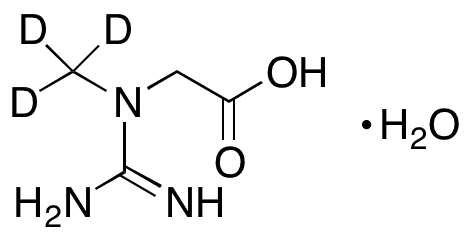 Creatine-(methyl-d3) Monohydrate - Chemical structure and product image