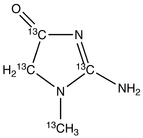 Creatinine-13C4 - Chemical structure and product image