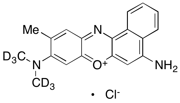 Cresyl Violet-d6 - Chemical structure and product image