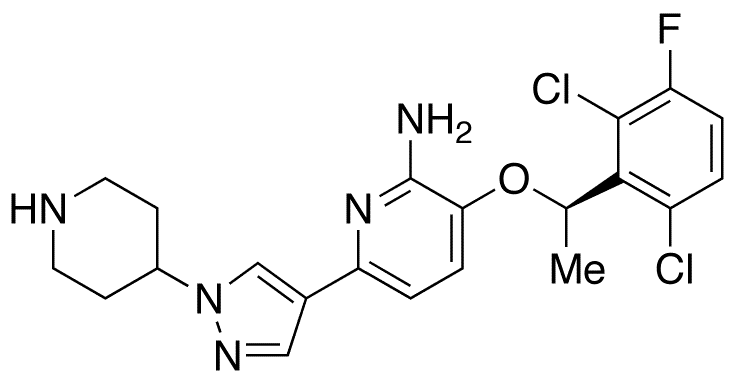 Crizotinib - Chemical structure and product image