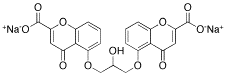 Cromolyn Disodium Salt - Chemical structure and product image