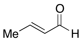 Crotonaldehyde (Mixture of cis/trans isomers) - Chemical structure and product image