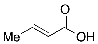 Crotonic Acid - Chemical structure and product image