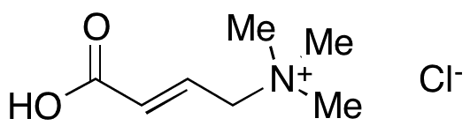 Crotonobetaine Hydrochloride - Chemical structure and product image
