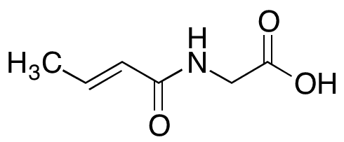 N-Crotonylglycine - Chemical structure and product image