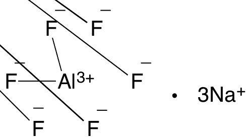 Sodium Hexafluoroaluminate - Chemical structure and product image