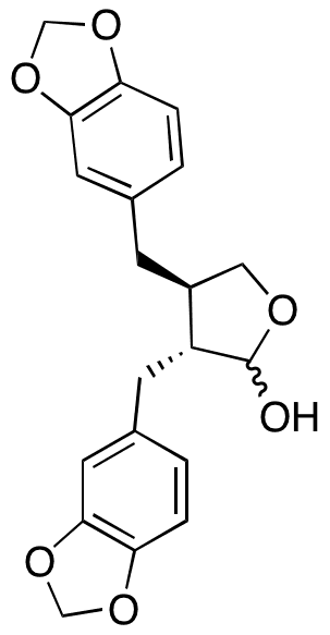 rac-Cubebin - Chemical structure and product image