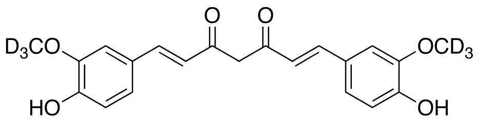 Curcumin-d6 - Chemical structure and product image
