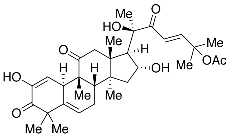 Cucurbitacin E - Chemical structure and product image