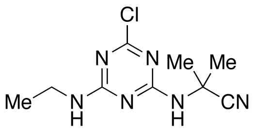 Cyanazine - Chemical structure and product image
