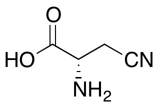 beta-Cyano-L-alanine - Chemical structure and product image