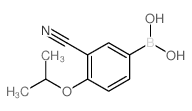 3-Cyano-4-isopropoxyphenylboronic acid - Chemical structure and product image
