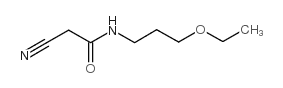 2-Cyano-n-(3-ethoxy-propyl)-acetamide - Chemical structure and product image